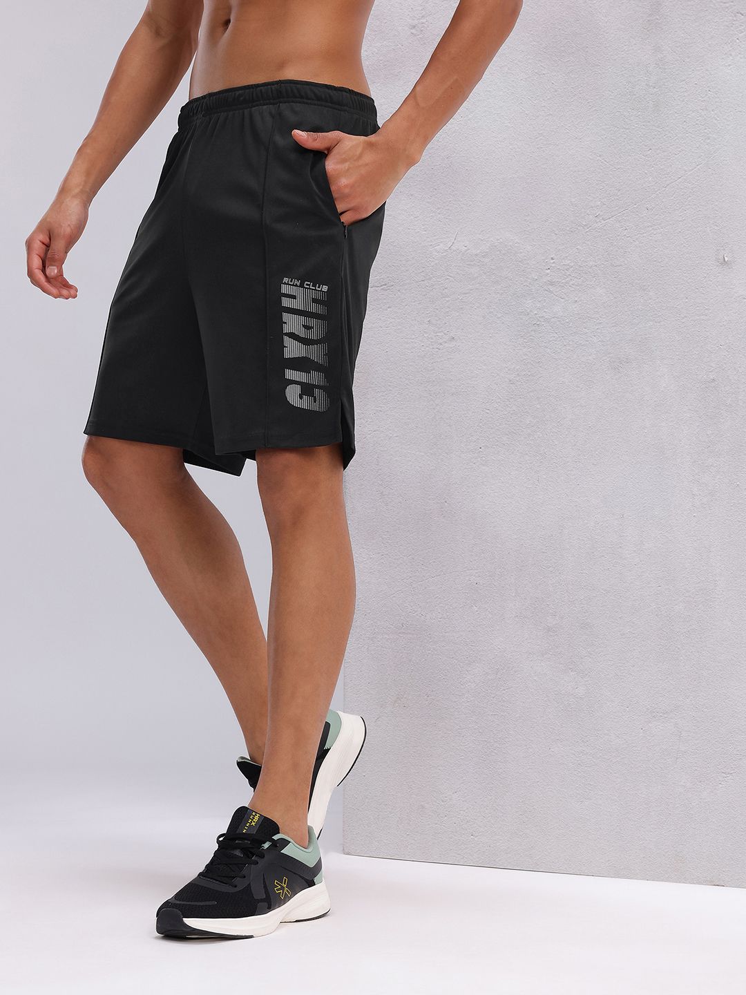 HRX by Hrithik Roshan Men Typography Printed Rapid-Dry Running Shorts