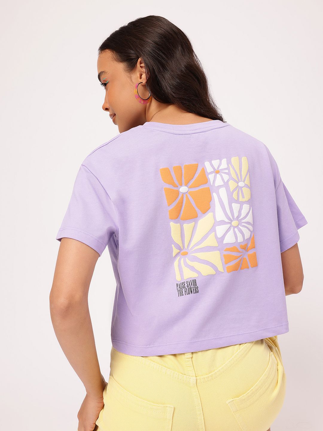 DressBerry Pastel Powerhouse Flower Tribe T-shirt
