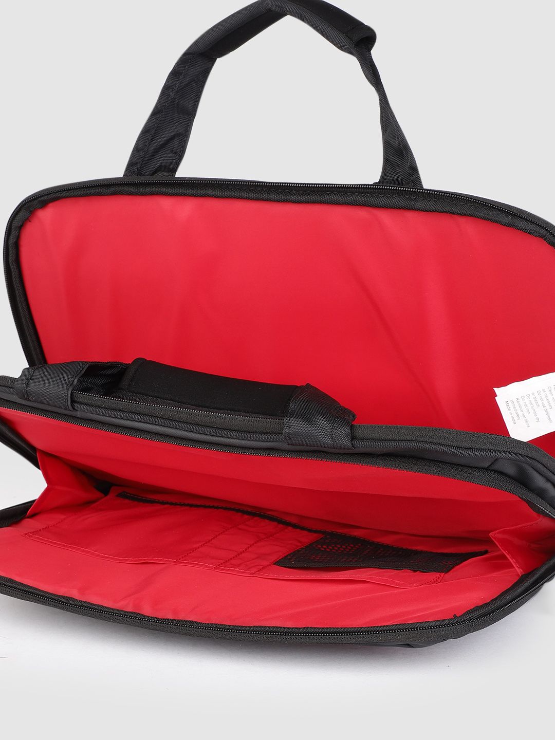 Gear Unisex Black Solid Laptop Bag