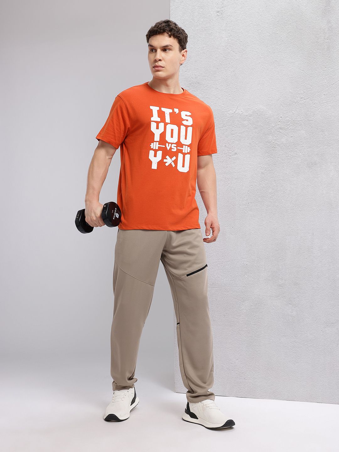 HRX by Hrithik Roshan Typography Printed Training T-shirt