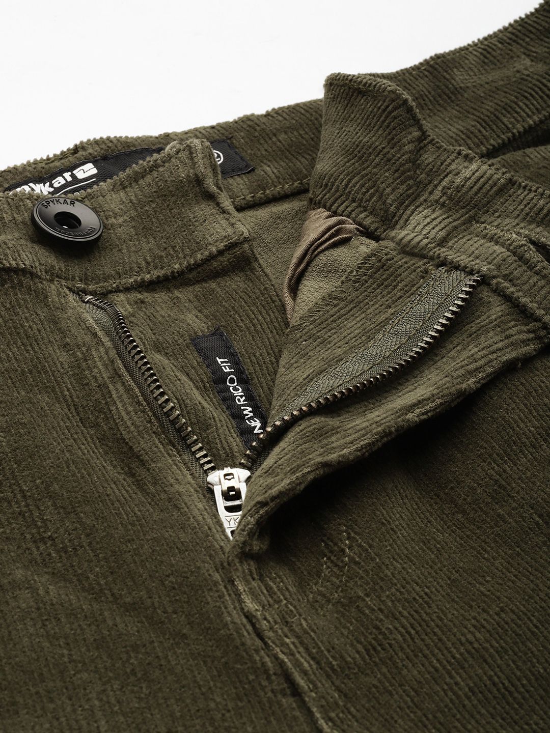 SPYKAR Men Corduroy Chinos Trousers