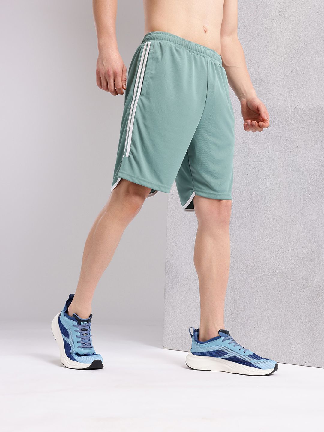 HRX by Hrithik Roshan Men Striped Running Shorts
