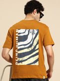 Being Human Graphic Printed Drop-Shoulder Sleeves Pure Cotton Easy Fit T-shirt