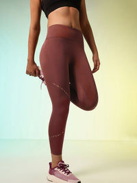 HRX by Hrithik Roshan Women Printed Rapid-Dry Training Tights