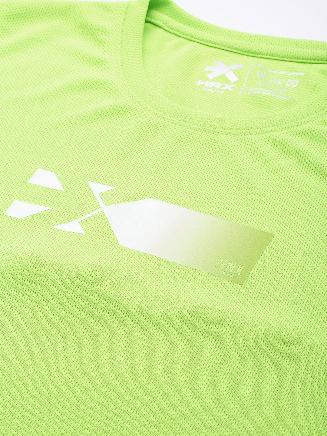 HRX by Hrithik Roshan Brand Logo Printed Rapid-Dry Anti-Microbial Finish Running T-shirt