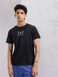 HRX by Hrithik Roshan Men Typography Printed Rapid-Dry Running T-shirt