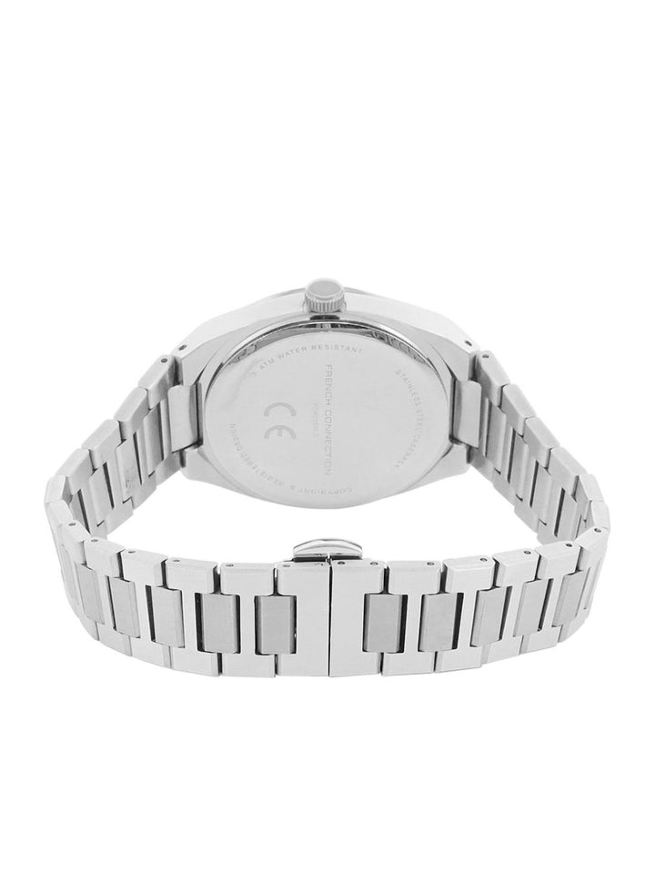 French Connection Men Dial & Stainless Steel Bracelet Style Straps Watch FCH03SM-G