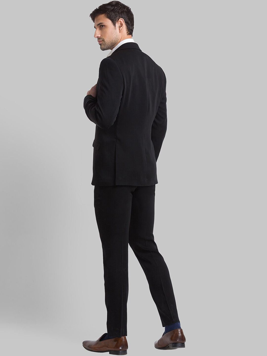 Park Avenue Men Single-Breasted Super Slim-Fit 2-Piece Formal Suit