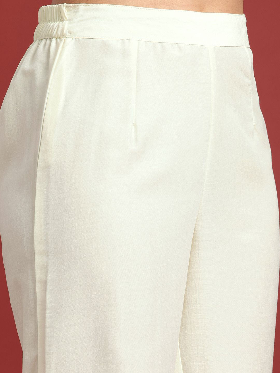 all about you Empire Sequinned Kurta with Trousers & With Dupatta