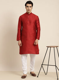 Anug by SOJANYA Men Maroon Kurta