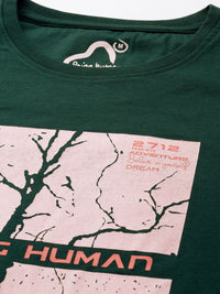 Being Human Printed Pure Cotton T-shirt