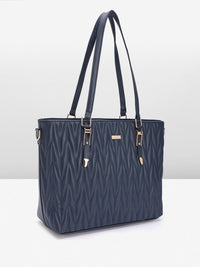 DressBerry Structured Quilted Shoulder Bag