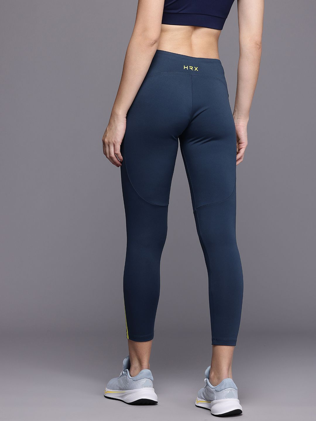 HRX by Hrithik Roshan Women Rapid Dry High Rise Slim Fit Cropped Training Tights