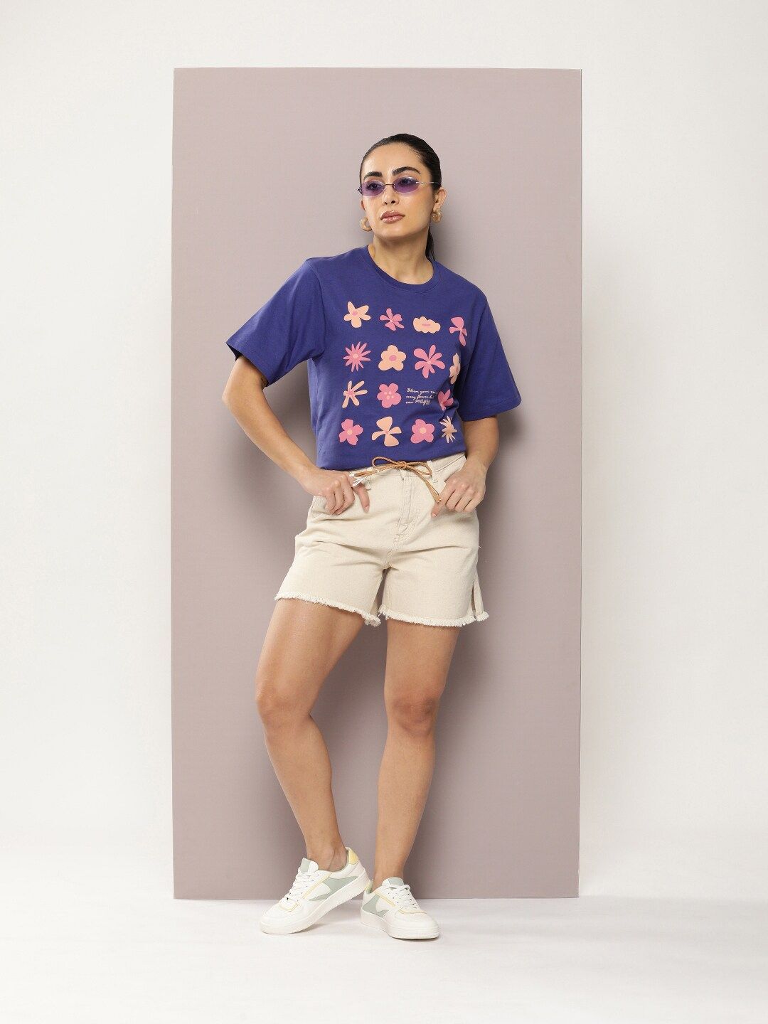 DILLINGER Graphic Printed Oversized Pure Cotton T-Shirt