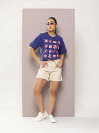 DILLINGER Graphic Printed Oversized Pure Cotton T-Shirt