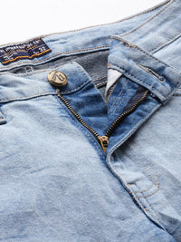 The Indian Garage Co Men Straight Fit Stretchable Jeans