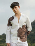 Campus Sutra Men Relaxed Fit Spread Collar Floral Printed Cotton Casual Shirt