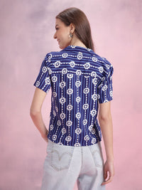 DressBerry Women Opaque Printed Casual Shirt