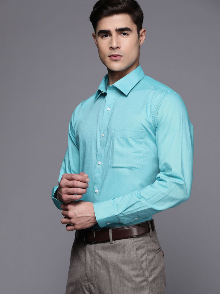 Raymond Men Slim Fit Pure Cotton Formal Shirt