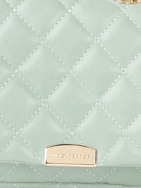 Lino Perros Green Quilted Shoulder Bag