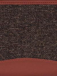 ZOUK Women Brown Solid Vegan Leather Zip Around Wallet