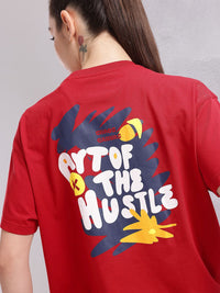 HRX by Hrithik Roshan Women Printed Relaxed Fit T-shirt