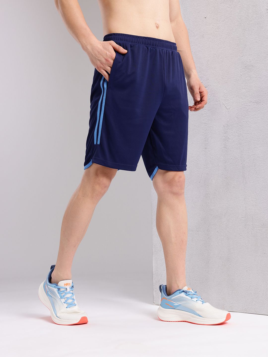 HRX by Hrithik Roshan Men Striped Running Sports