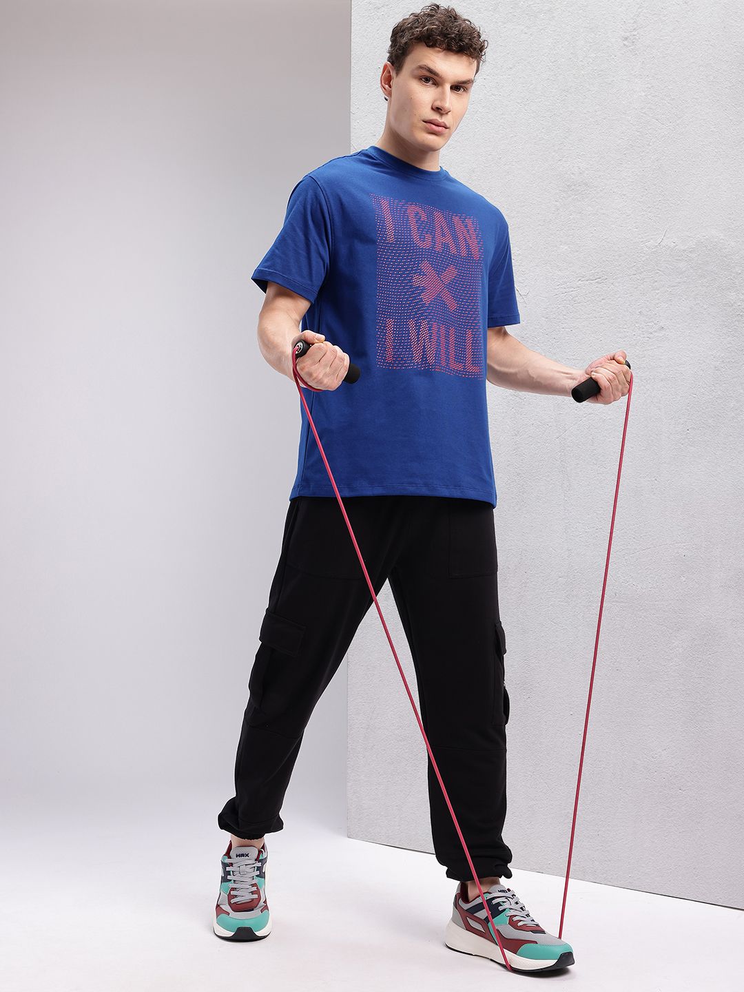 HRX by Hrithik Roshan Printed Training T-shirt