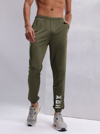 HRX by Hrithik Roshan Men Typography Print Rapid-Dry Training Joggers
