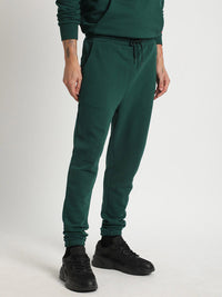 THE BEAR HOUSE Men Slim-Fit Pure Cotton Joggers