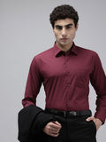 Park Avenue Slim Fit Geometric Printed Formal Shirt