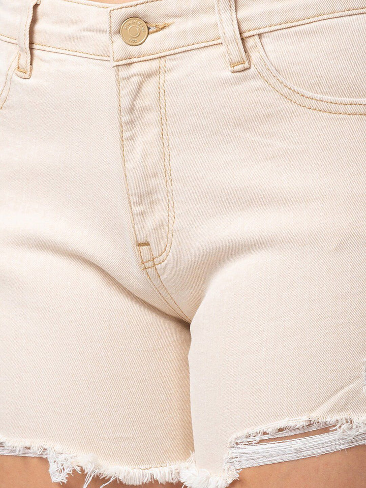 SPYKAR Women Slim Fit Denim Shorts