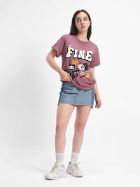 T-shirt dicetak wanita bewakoof