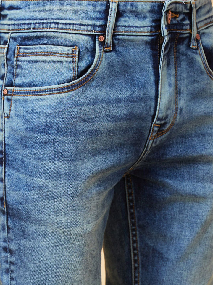 Being Human Men Slim Fit Heavy Fade Jeans