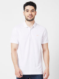 SPYKAR Polo Collar Slim Fit Cotton T-Shirt