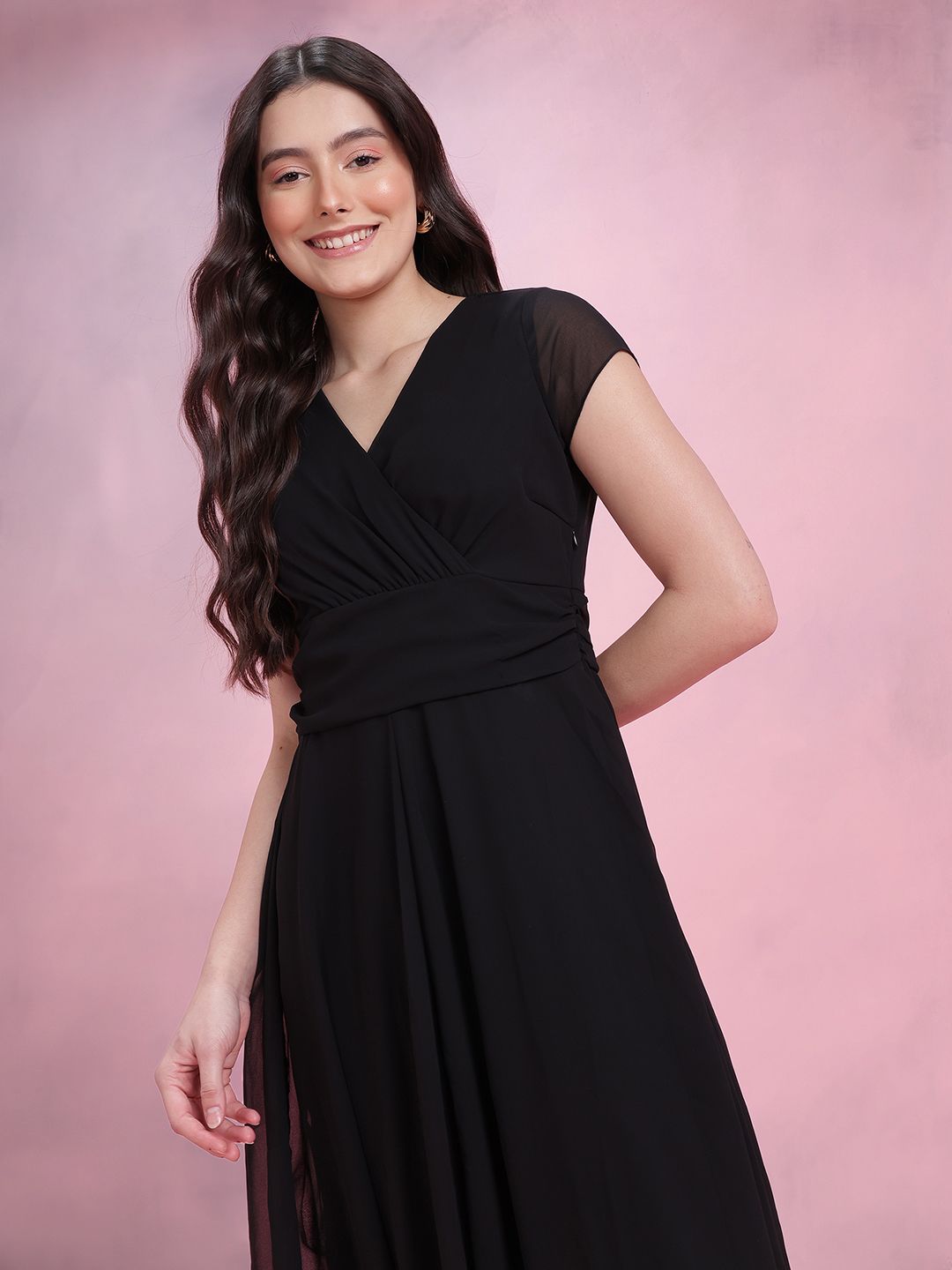 DressBerry Wrap Maxi Dress
