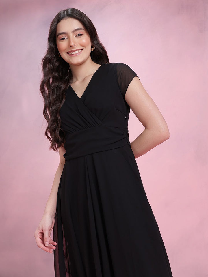 DressBerry Wrap Maxi Dress