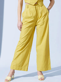 STREET 9 Women Relaxed Loose Fit High-Rise Pleated Trousers