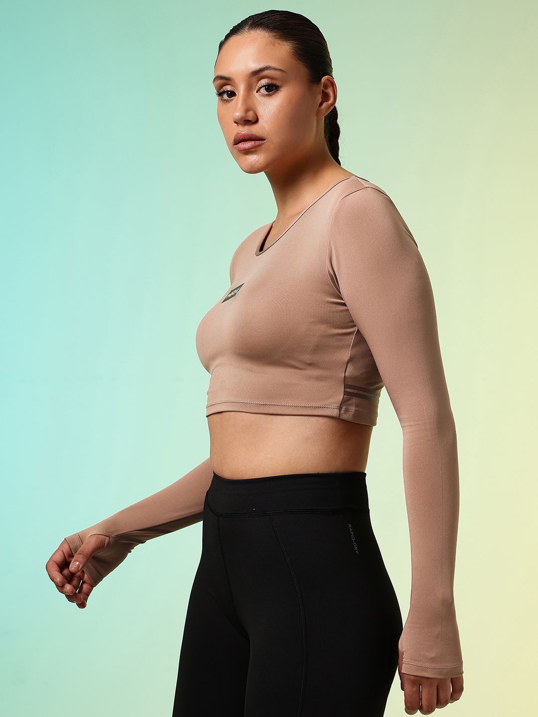 HRX by Hrithik Roshan Rapid-Dry Crop Training T-shirt