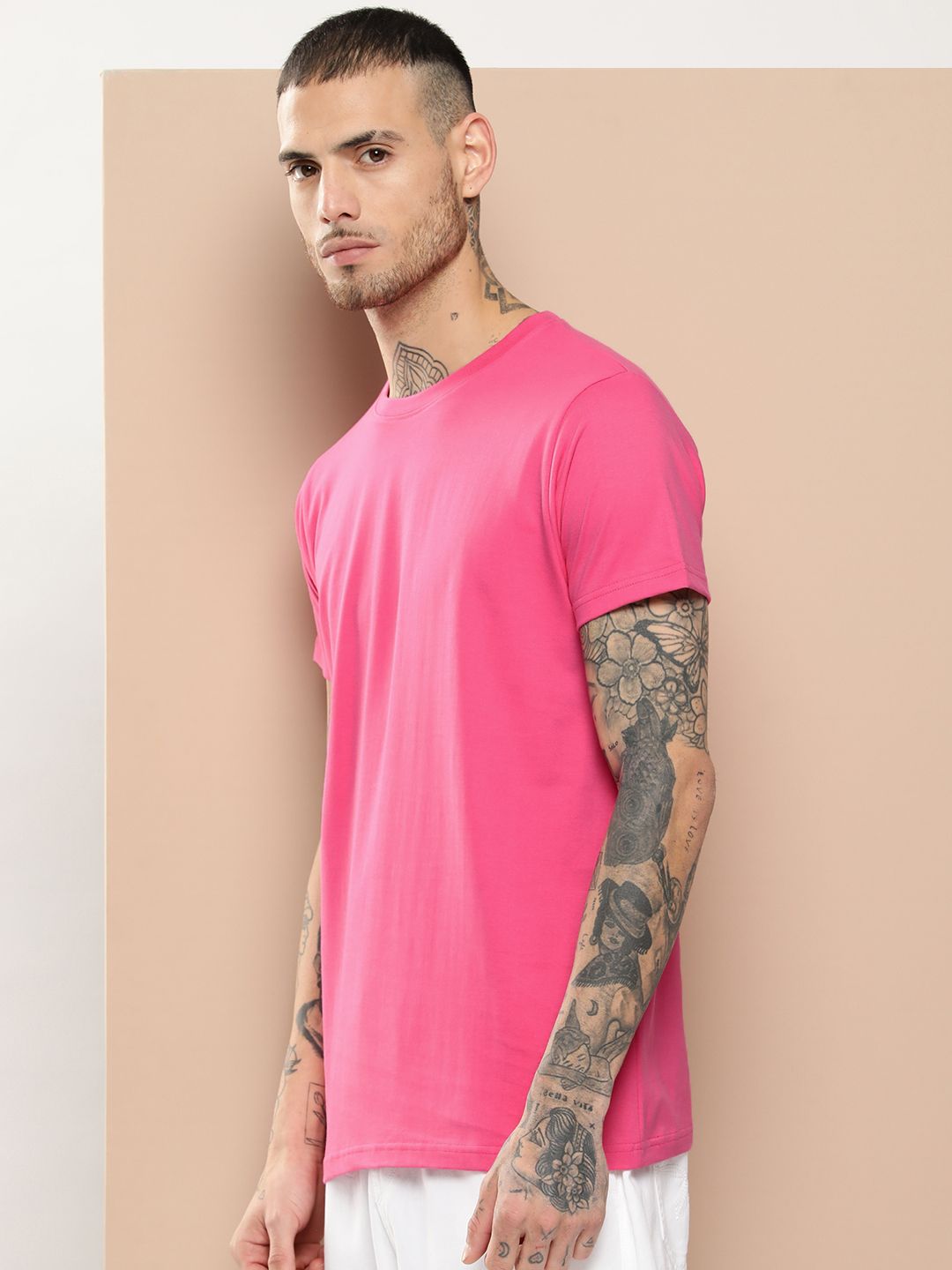 Difference of Opinion Men Pure Cotton T-shirt