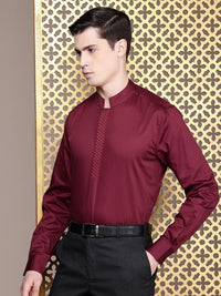 House of Pataudi Men Opaque Party Shirt