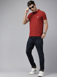 SPYKAR Polo Collar Slim Fit T-shirt