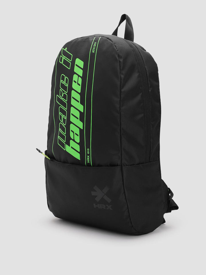 HRX by Hrithik Roshan Unisex Typography Backpack