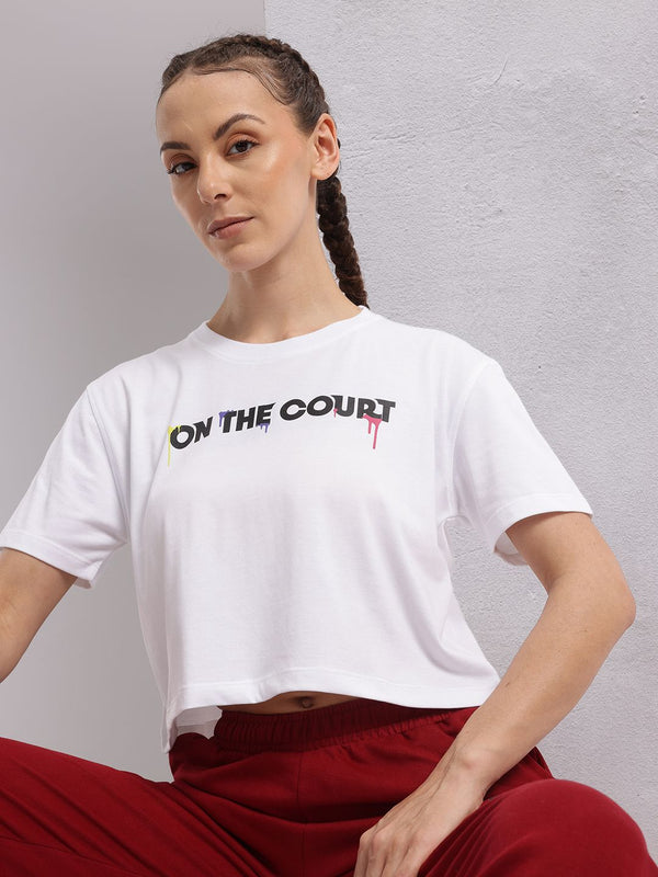 HRX by Hrithik Roshan Women Typography Printed T-shirt
