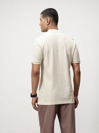ether Polo Collar Organic Cotton T-shirt