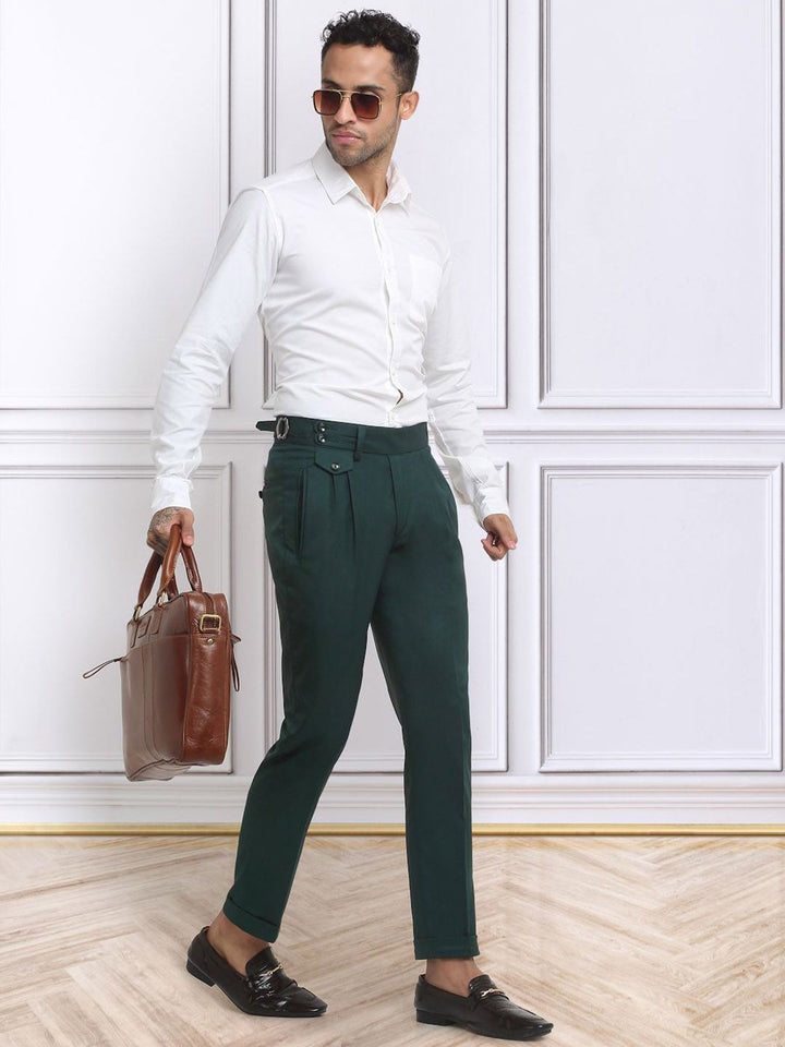 KLOTTHE Men Italian Gurkha Pants