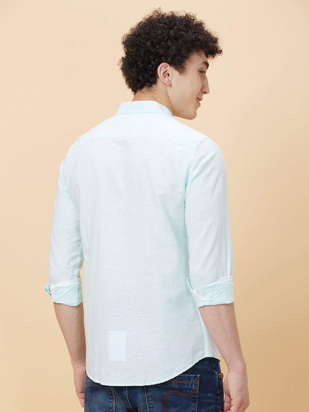 Being Human Slim Fit Opaque Casual Shirt