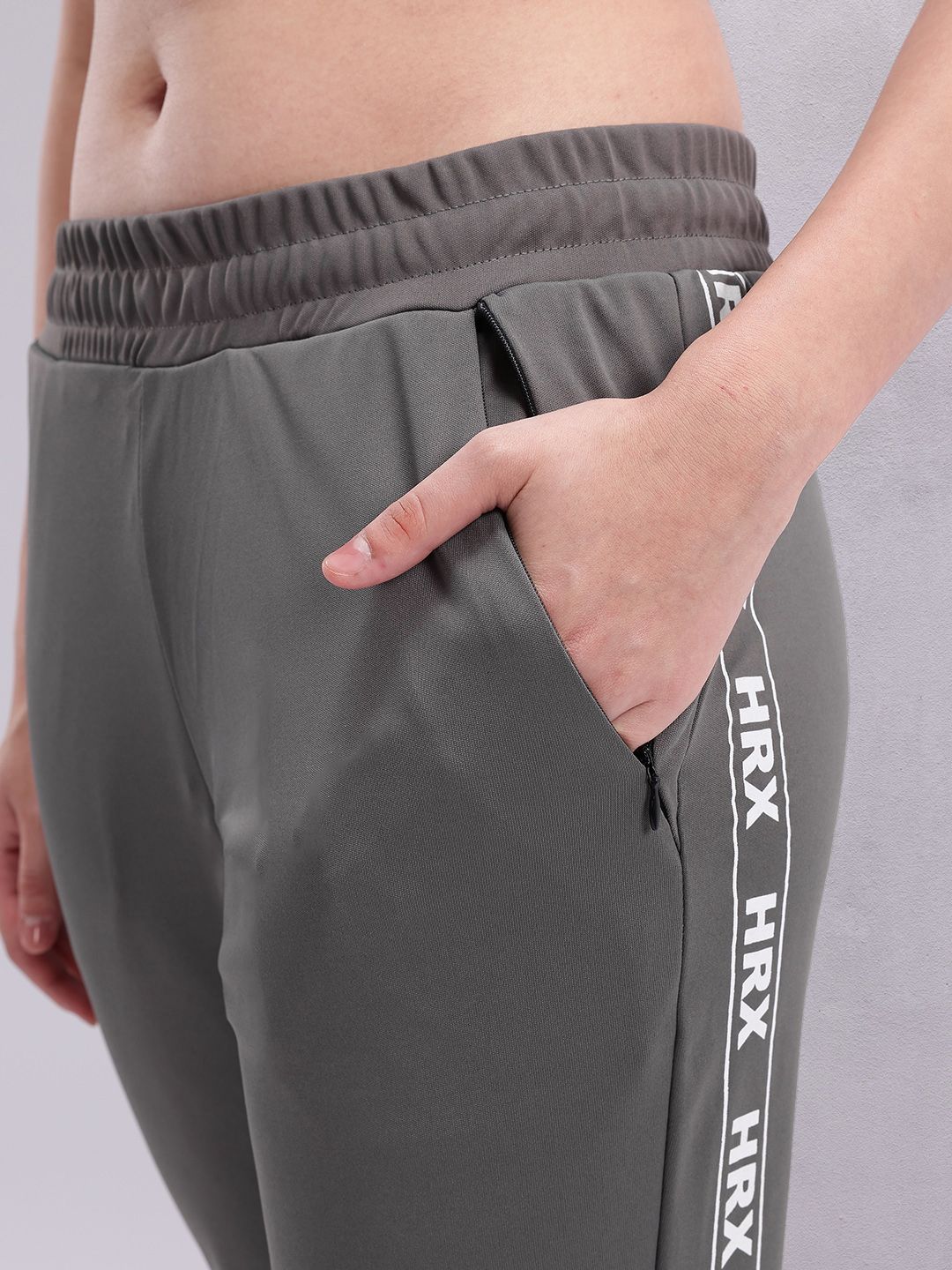 HRX by Hrithik Roshan Women Brand Logo Detail Training Joggers