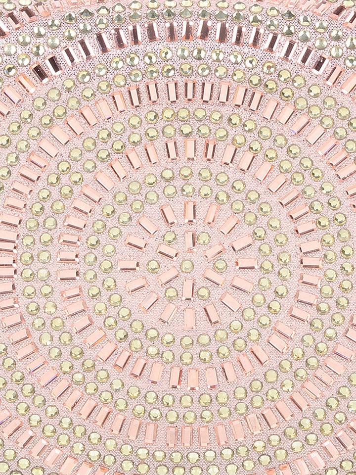 Metro Embellished Box Clutch