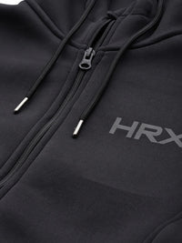 HRX by Hrithik Roshan Reflective Strip Rapid-Dry Hooded Training Jacket